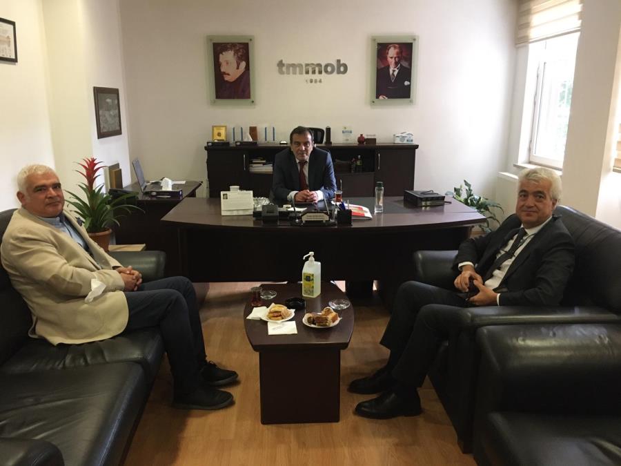 TTMD’den TMMOB ve MMO Ziyaretleri