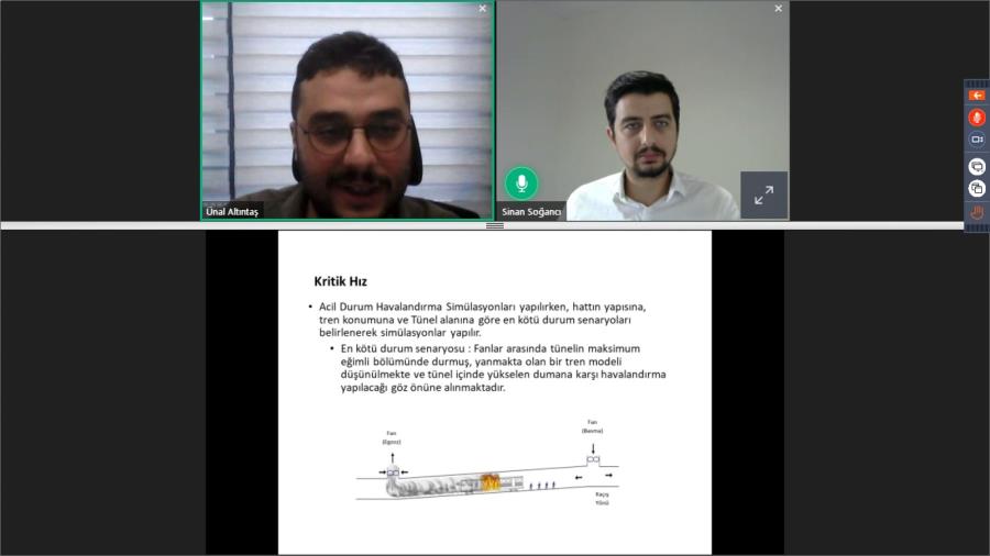 Raylı Sistemlerde Tünel Havalandırma Sistemi Tasarımı Anlatıldı