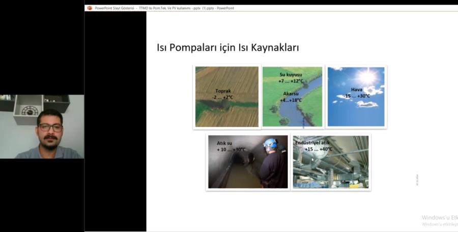 Isı Pompası Teknolojileri ve PV Öztüketim Kaynaklı Kullanımı Anlatıldı