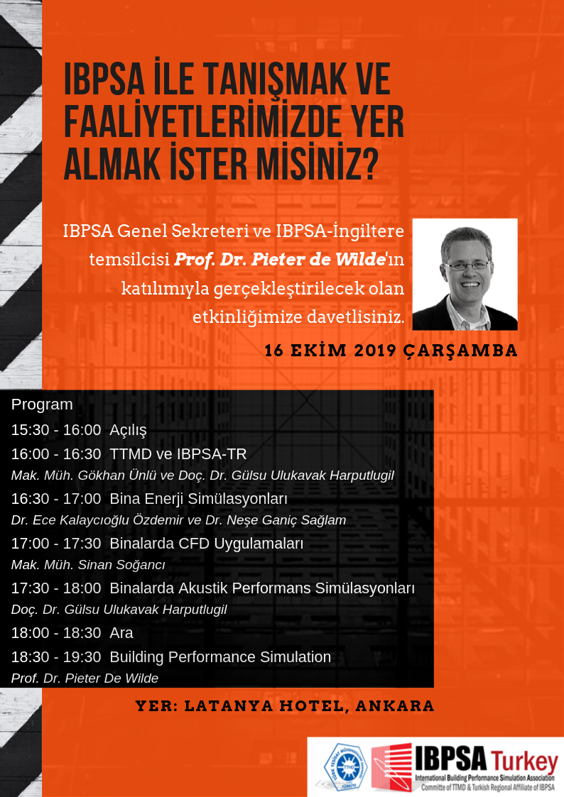 IBPSA Türkiye Semineri Yapıldı